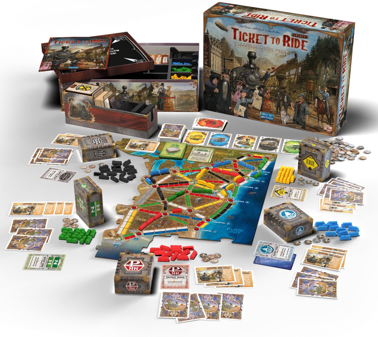 Ticket to Ride : Legacy - Legends of the West